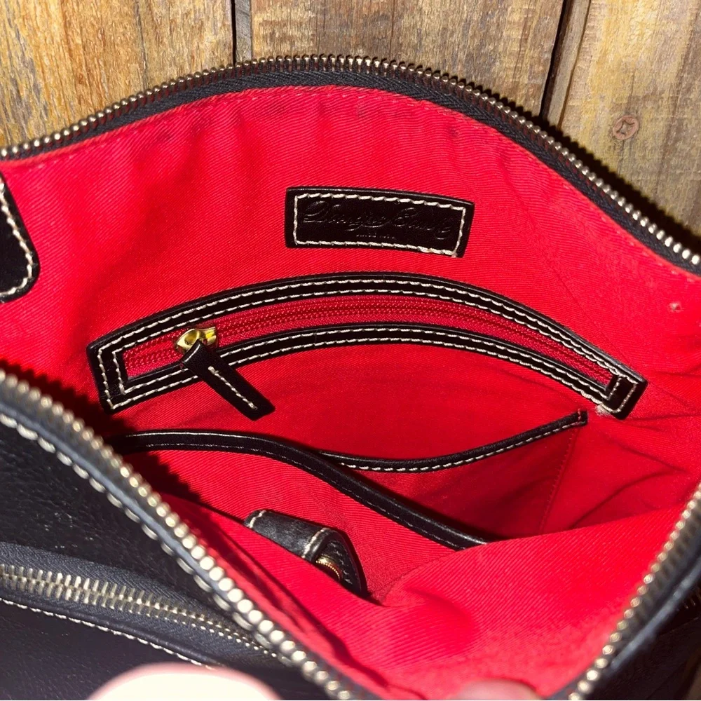 Dooney & Bourke Black Leather Shoulder Bag